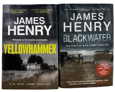 Lot 245 - JAMES HENRY: 2 Titles: YELLOWHAMMER, 2018,...