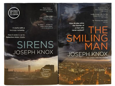 Lot 250 - JOSEPH KNOX: 2 Titles: THE SMILING MAN, 2018,...