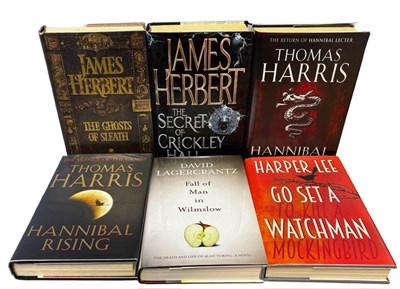 Lot 359 - MODERN FIRST HARDBACKS: 6 Titles: JAMES...