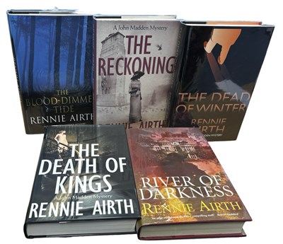 Lot 163 - RENNIE AIRTH: 5 Titles: THE BLOOD-DIMMED TIDE,...