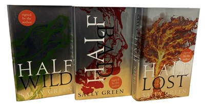 Lot 212 - SALLY GREEN: 3 TITLES: HALF WILD, 2015, signed;...