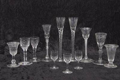 Lot 16 - Collection of 18th Century and later drinking...