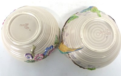 Lot 83 - Group of Clarice Cliff wares including a bowl...