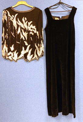 Lot 29 - Two items of lady's evening wear, to include a...