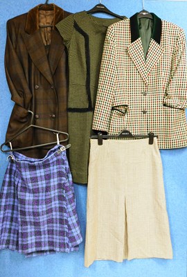 Lot 75 - A quantity of ladies wear: to include a tweed...