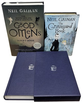 Lot 221 - NEIL GAIMAN: 3 Titles: THE GRAVEYARD BOOK,...