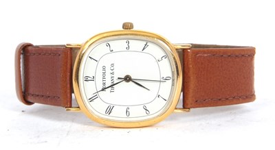 Lot 246 - A Tiffany & Co Portfolio wristwatch, quartz...