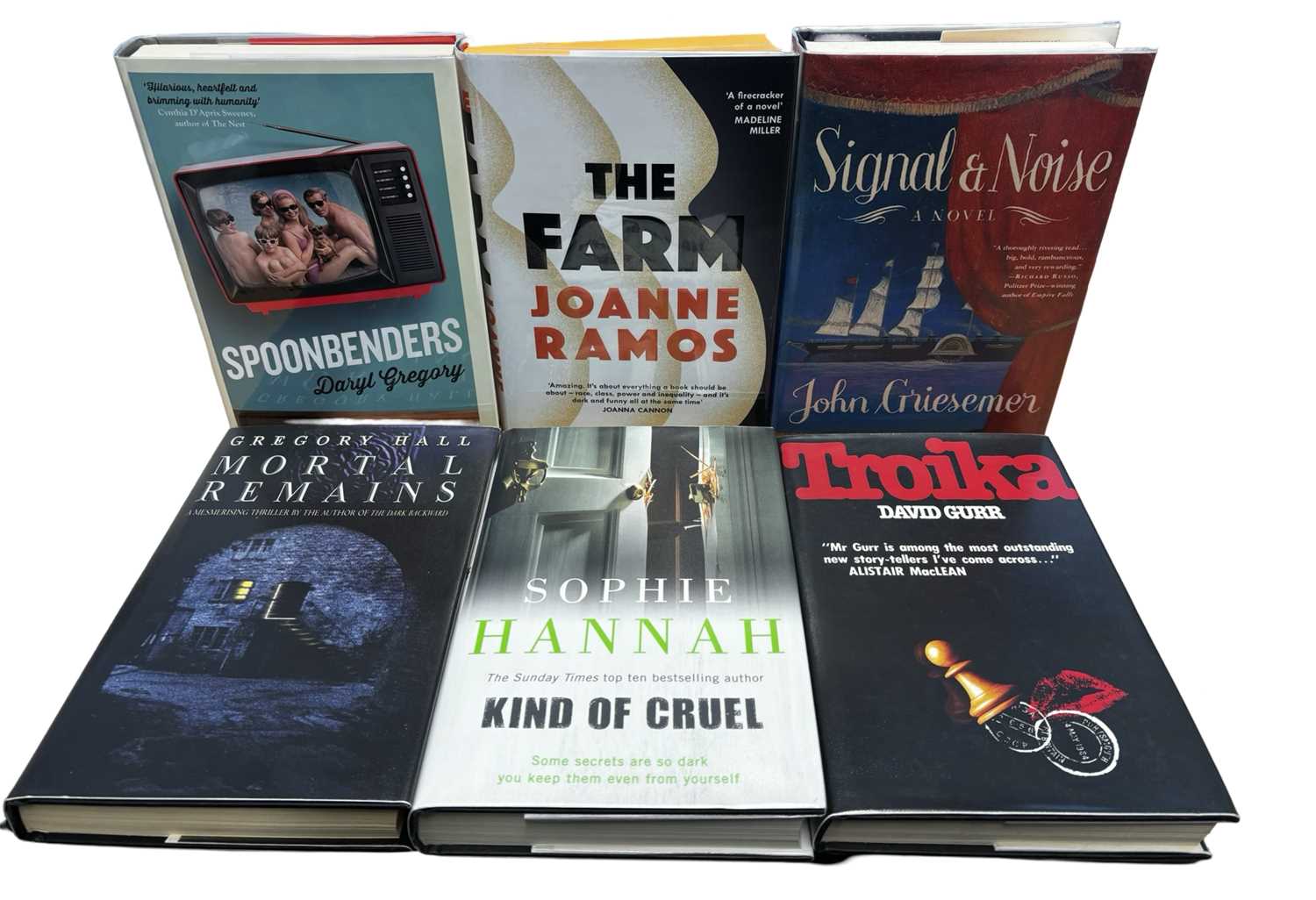 Lot 167 - MODERN FIRSTS: 6 Titles: DAVID GURR: TROIKA,...