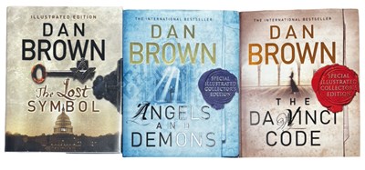 Lot 366 - DAN BROWN ILLUSTRATED COLLECTORS' EDITIONS: 3...