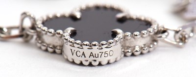 Lot 432 - A Van Cleef & Arpels Alhambra bracelet, in...