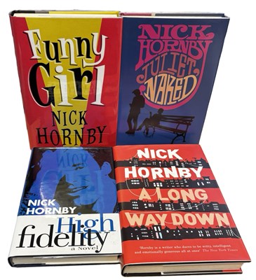 Lot 361 - NICK HORNBY FIRSTS: 4 Titles: HIGH FIDELITY,...