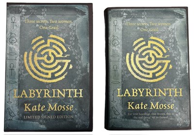 Lot 160 - KATE MOSSE: LABYRINTH, London, orion, 2005....