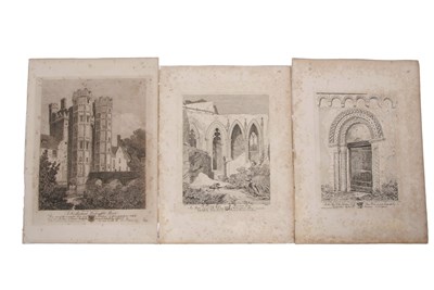 Lot 728 - John Sell Cotman (1782-1842), Three etchings: '...