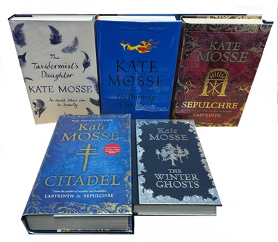 Lot 153 - KATE MOSSE FIRSTS: 5 Titles: SEPULCHRE, 2007,...