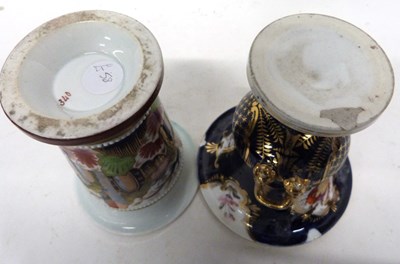Lot 109 - Spode style spill vase with Imari design,...