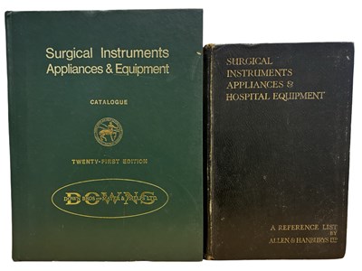 Lot 987 - SURGICAL INSTRUMENTS: 2 Titles: ALLEN AND...