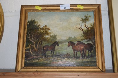 Lot 44 - An oil on board of Norfolk landscape, the...