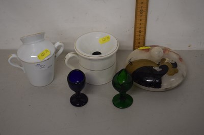 Lot 52 - Mixed Lot: Ceramics and glass including two...