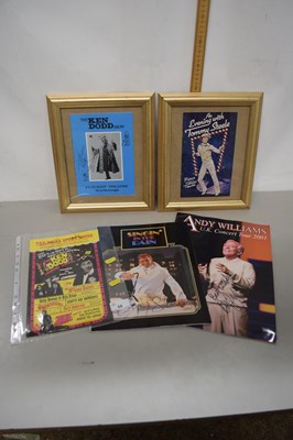 Lot 55 - Various musical ephemera including a signed...