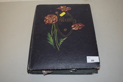 Lot 98 - A postcard album, mainly UK, some humerous etc