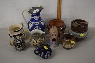 Lot 148 - Mixed Lot: Ceramics including a tobacco jar,...