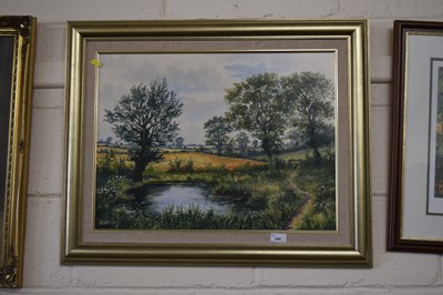 Lot 240 - Print of a river scene