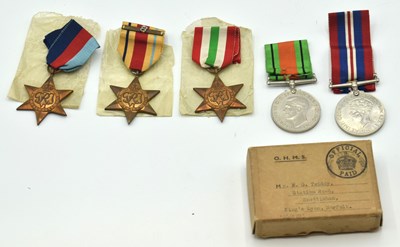 Lot 66 - Second World War British Medal Group of Five...