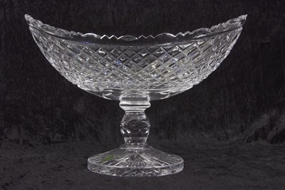 Lot 23 - A large Waterford Crystal glass bowl on...