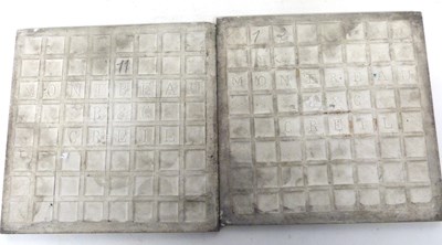 Lot 151 - Two Art Deco ceramic tiles by Montreau and...