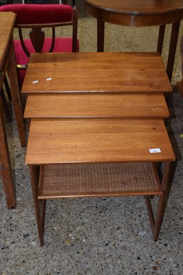 Lot 278 - Nest of three circa 1960's tables