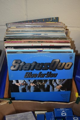 Lot 505 - Quantity of assorted LP records etc