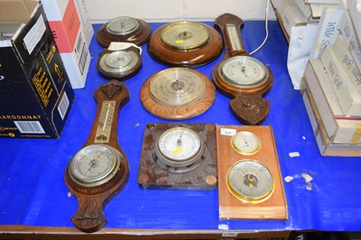 Lot 517 - Quantity of eight modern barometers