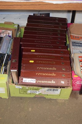 Lot 558 - Volumes 1-16 of bound Crescendo Magazine