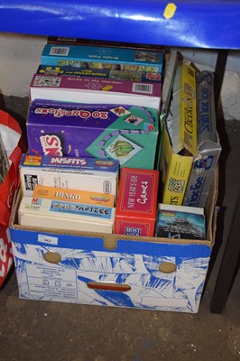 Lot 562 - Box of board games