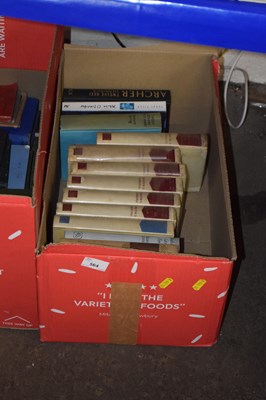 Lot 564 - Box of books to include Winston Churchill etc