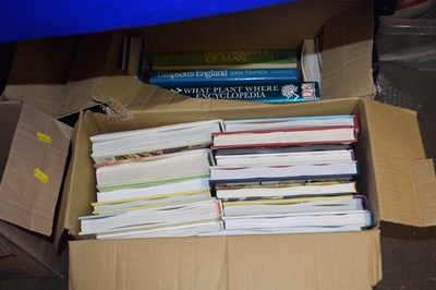 Lot 583 - Two boxes of books to include cookbooks etc