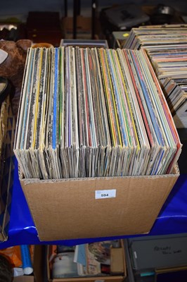 Lot 594 - Box of assorted LP's