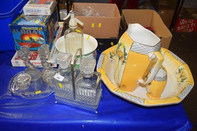 Lot 597 - Assortment of glass ware and ceramics to...