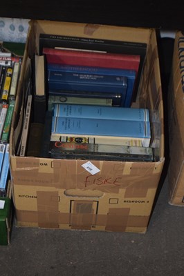 Lot 616 - Box of assorted books to include Victorian...