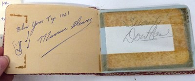 Lot 166 - Quantity of autographs, Bruce Forsyth, John...