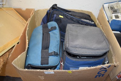 Lot 622 - Box of camera equipment, video equipment etc...