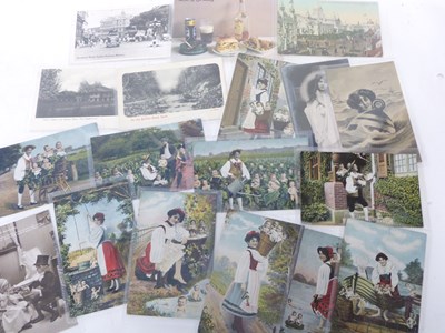Lot 170 - Box of postcards, UK and foreign, some...