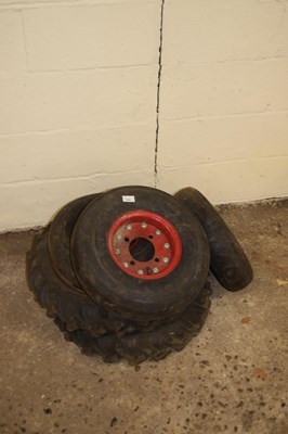 Lot 1001 - Mixed lot of implement tyres