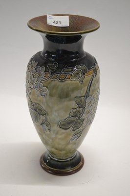 Lot 421 - Royal Doulton Vase by Florence Roberts