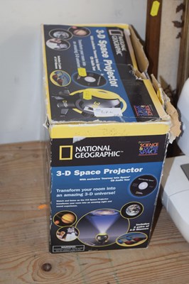 Lot 676 - National Geographic 3D space projector, in box