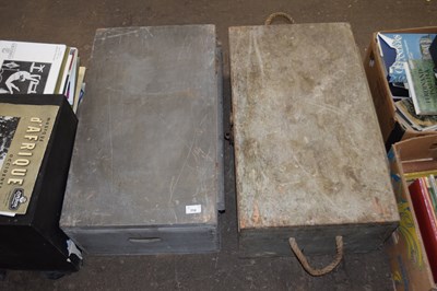 Lot 712 - Two wooden cases containing large quantity of...