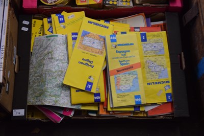 Lot 716 - Quantity of Michelin European road maps etc