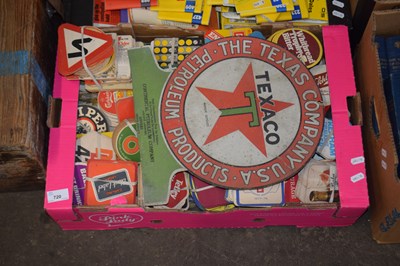 Lot 720 - Boxed quantity of various vintage beer mats