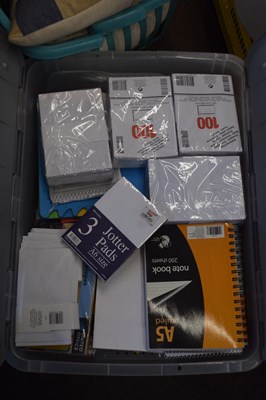 Lot 735 - Boxed quantity of note pads