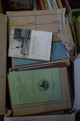 Lot 740 - Box of Norfolk and Suffolk books on archeology